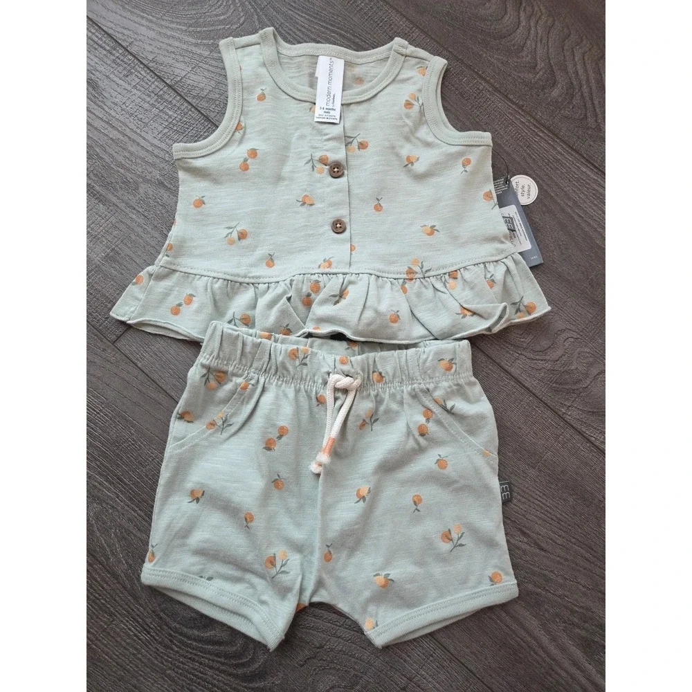 Modern moments baby girl set 3-6 mos